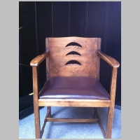 Mackintosh, Chair, at the Kelvingrove Art Gallery and Museum, photo by James on flickr.jpg